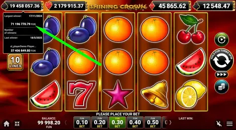 shining crown online